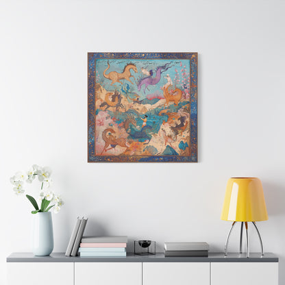 Cosmic Balance Canvas Print