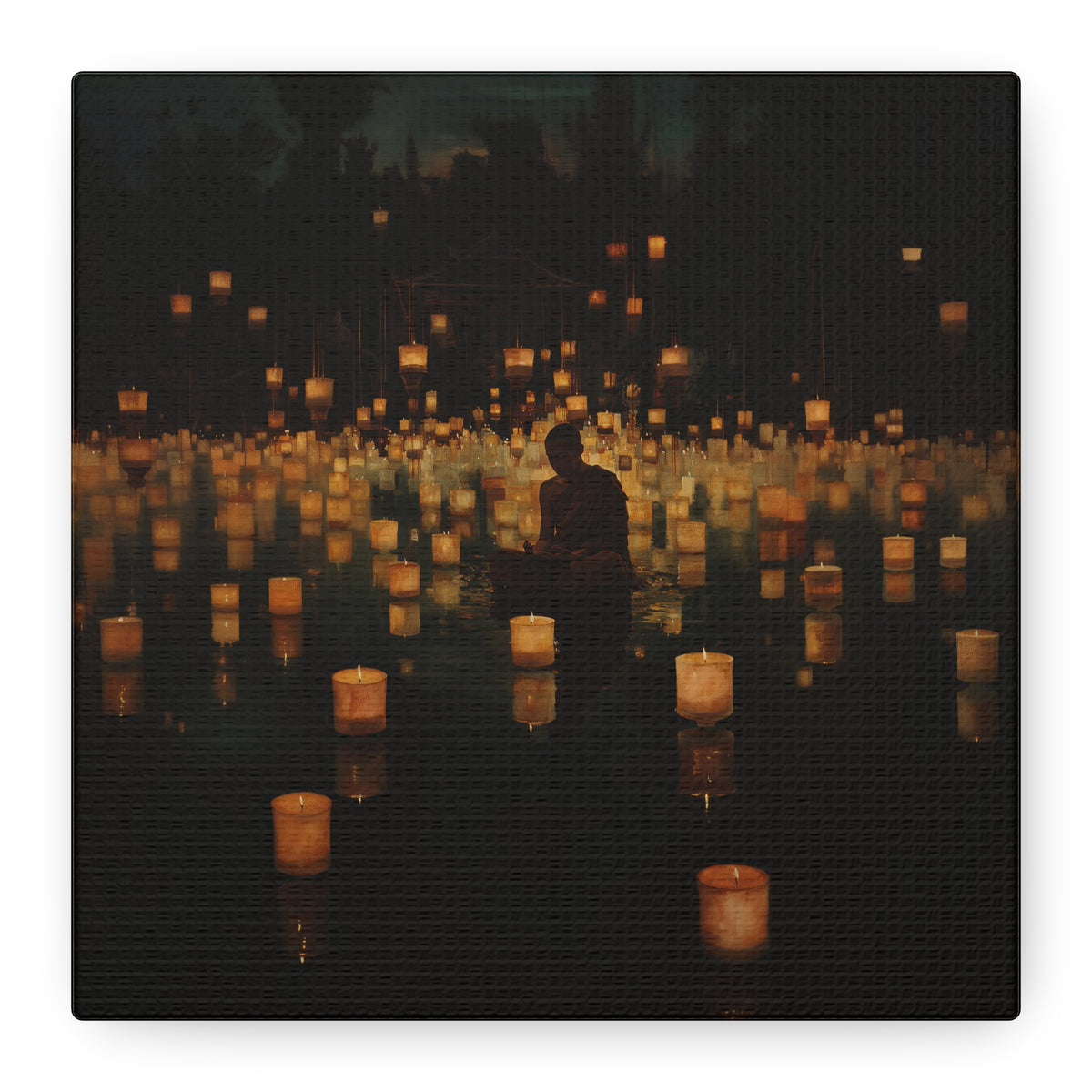 Whispering Lanterns Canvas Print