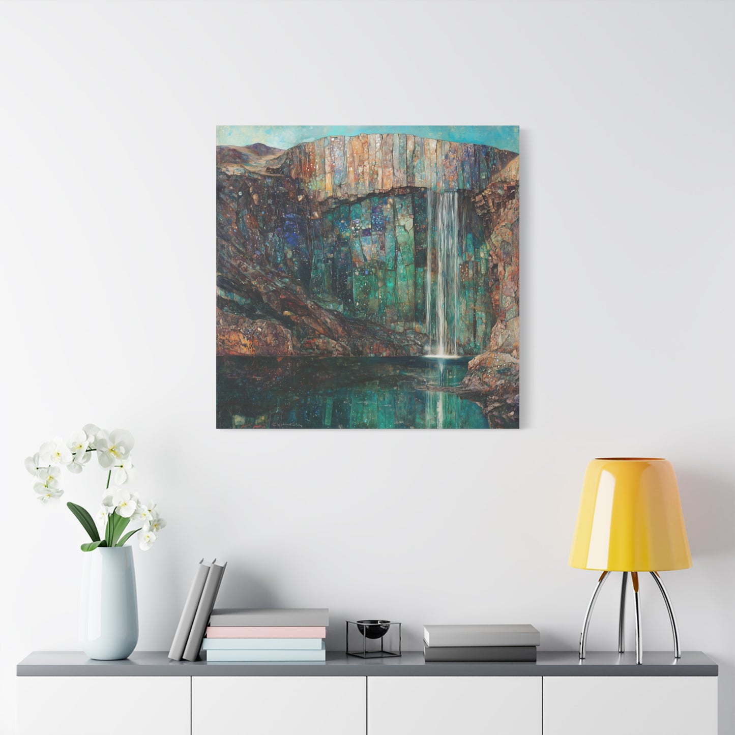 The Dreaming Cascade Canvas Print