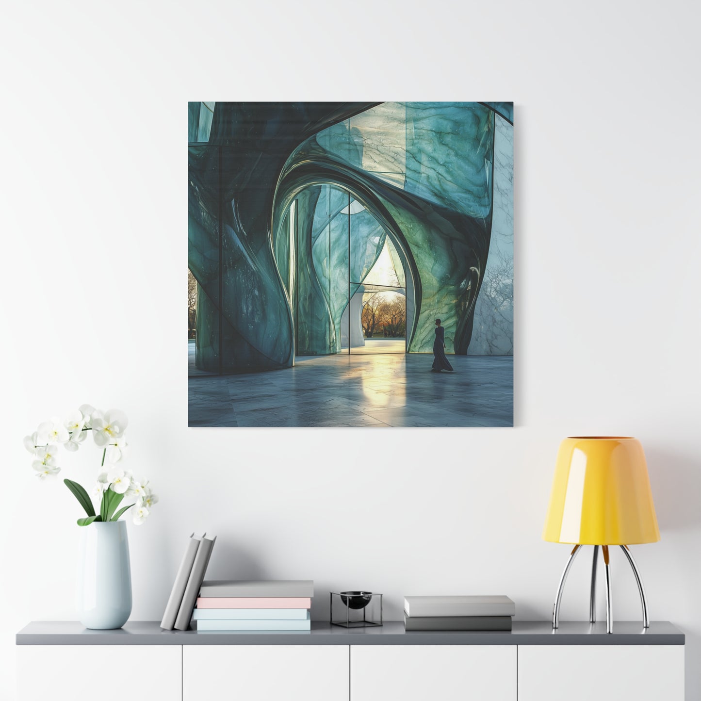 Through the Arch Canvas Print