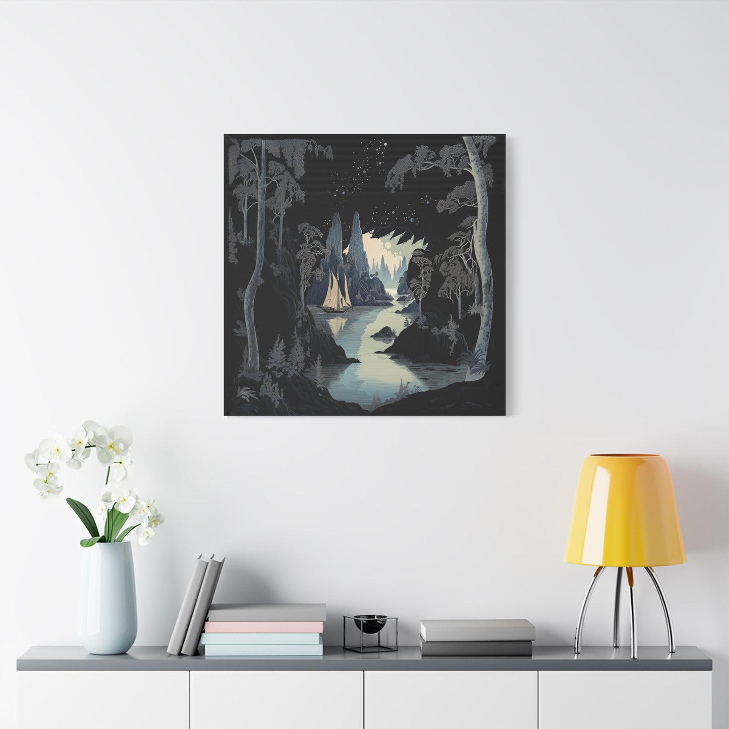 A Distant Haven Canvas Print