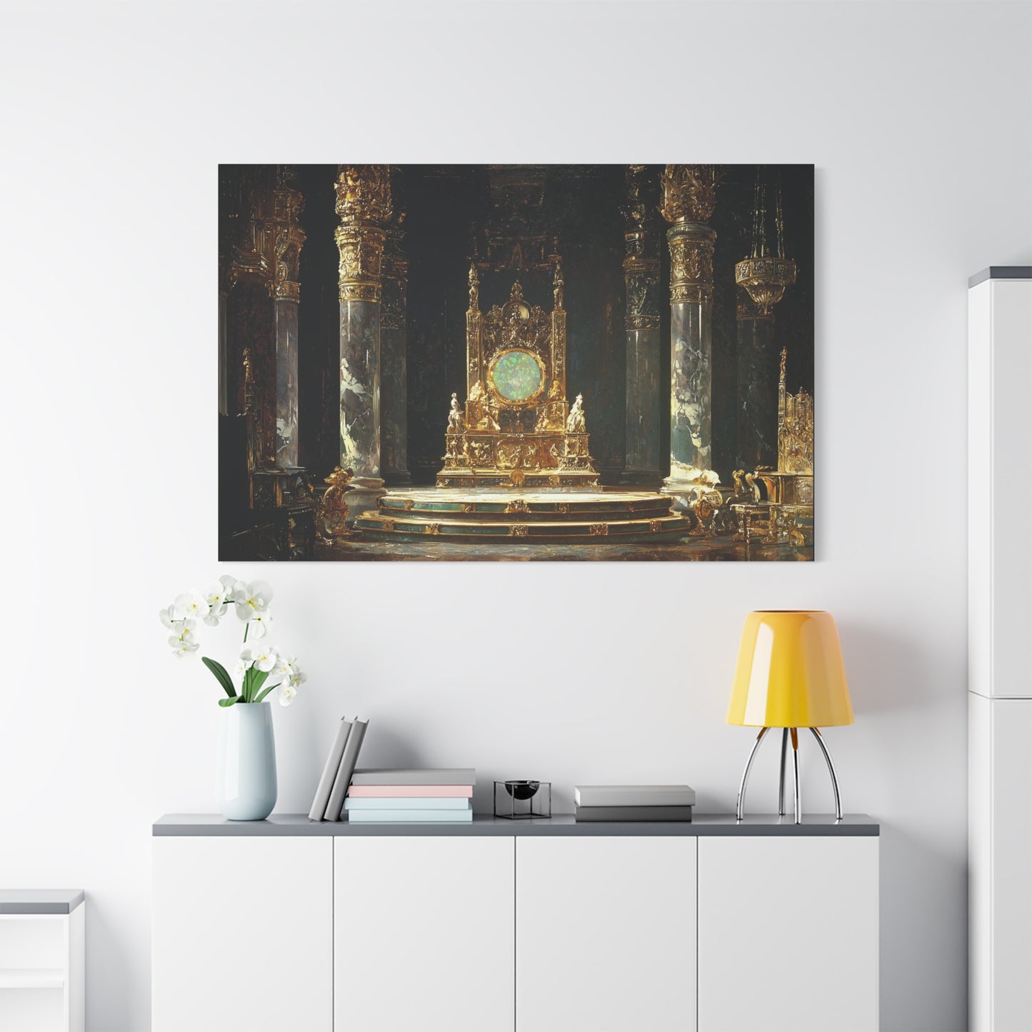 Throne of Valinor Canvas Print