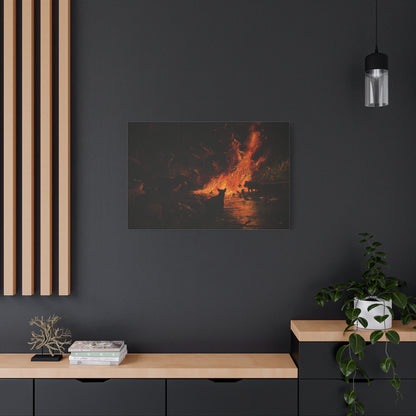 Phantoms of the Pyre Canvas Print