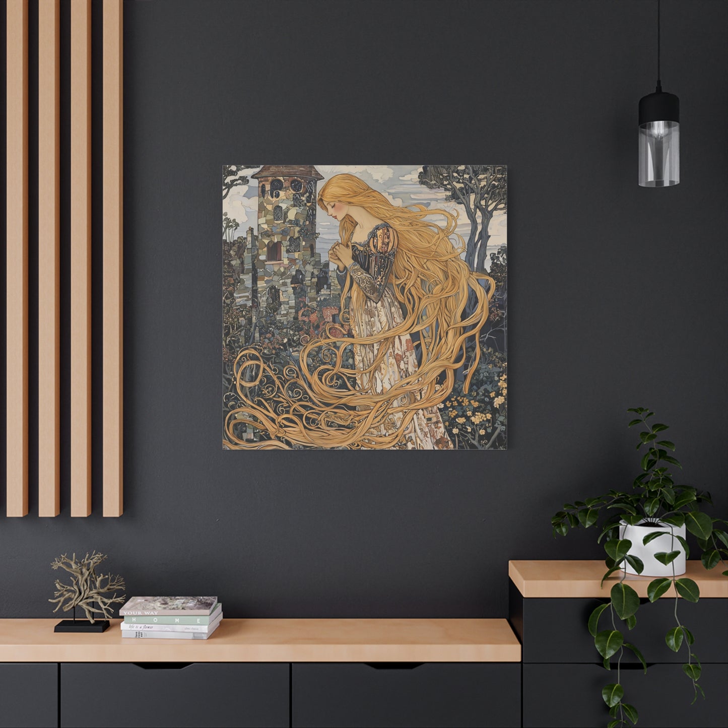 Eldritch Elegance Canvas Print