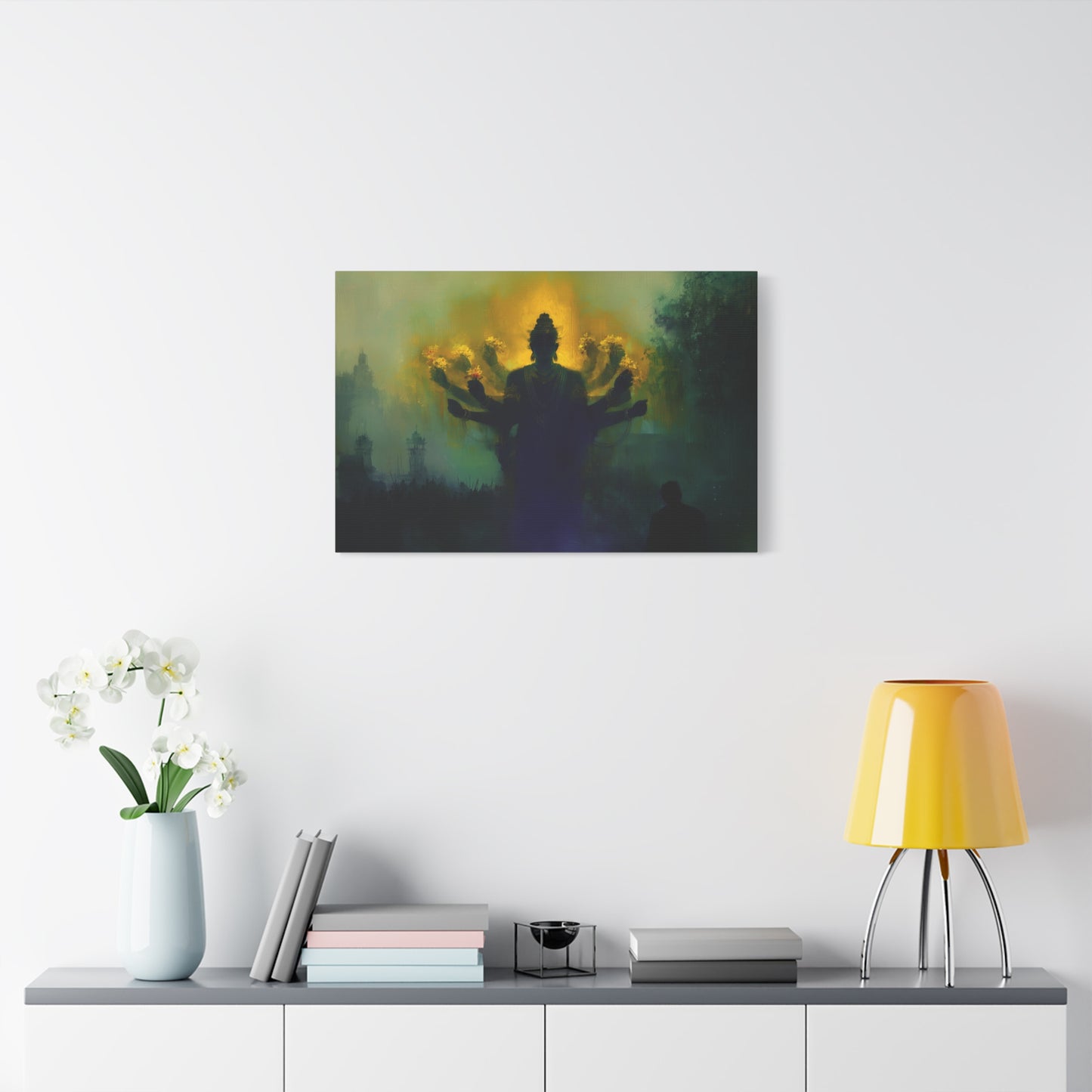 The Dreaming Deity Canvas Print