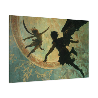 The Dance of Shadows Canvas Print