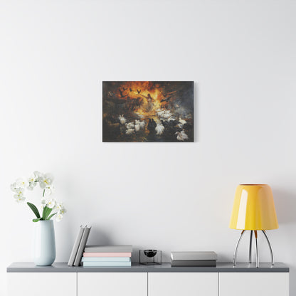 Eldritch Flock Canvas Print