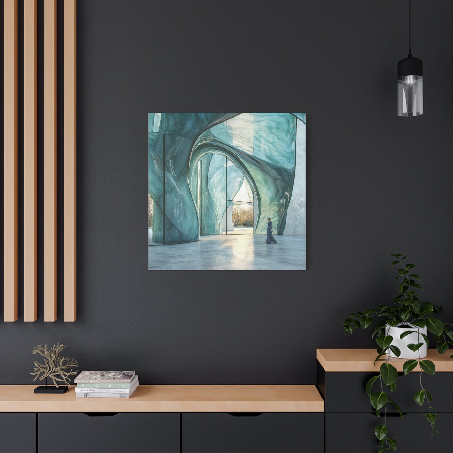 The Balanced Passage Canvas Print