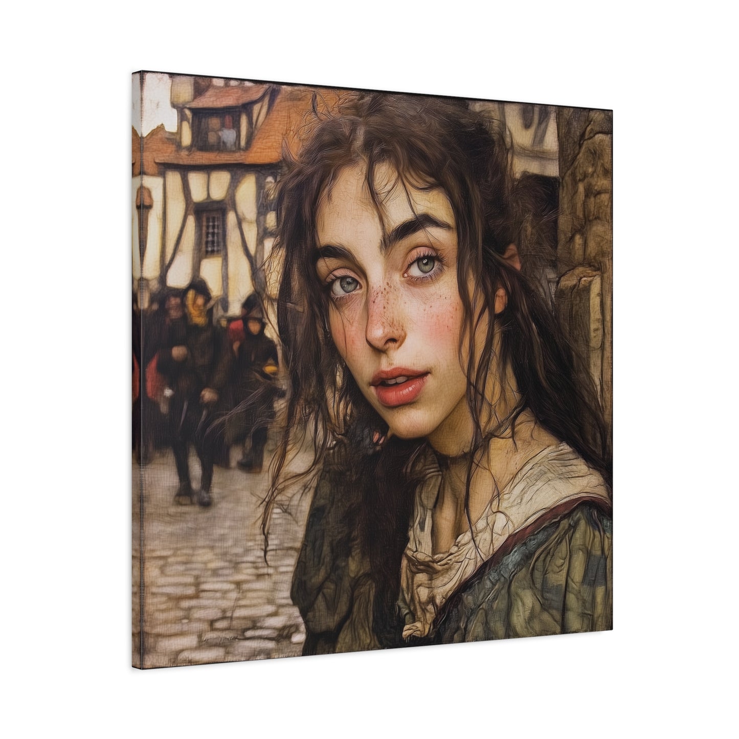 The Whispering Streets Canvas Print