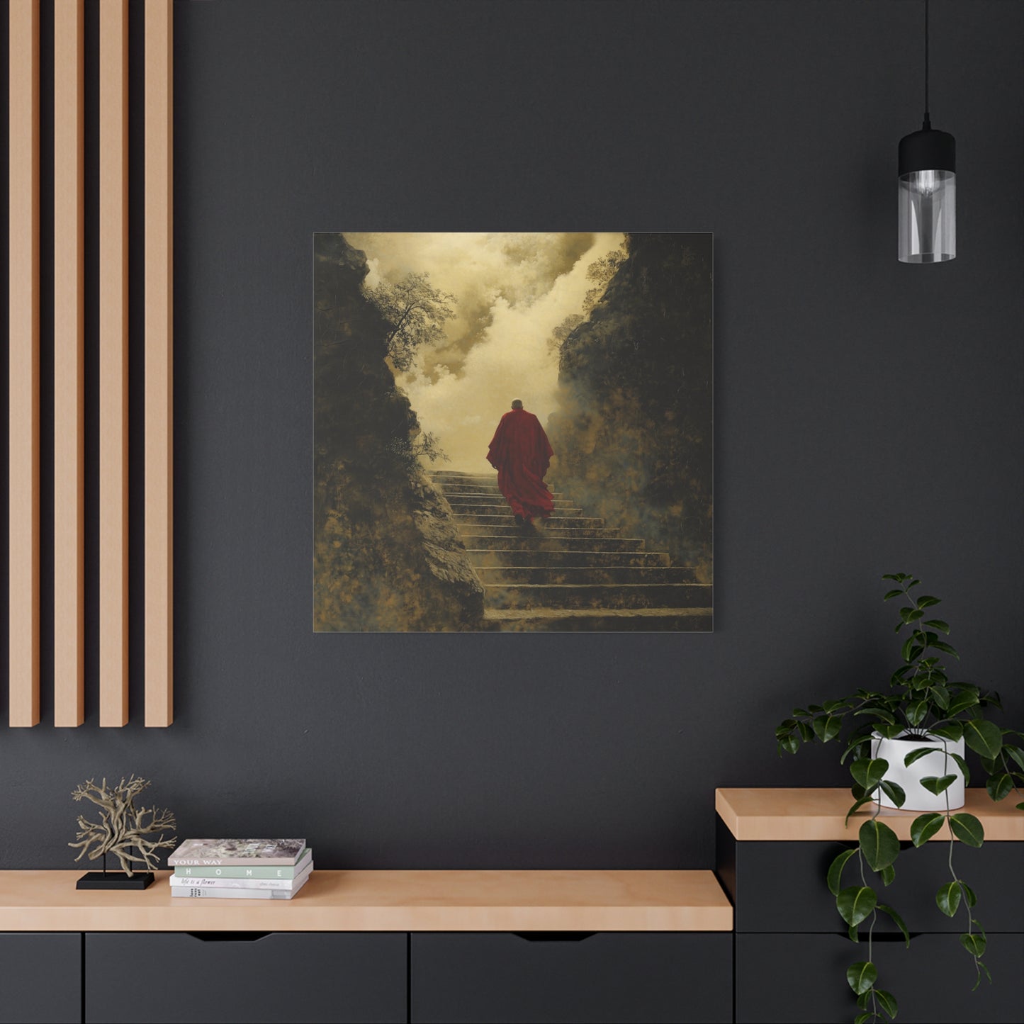 The Ascendant Path Canvas Print