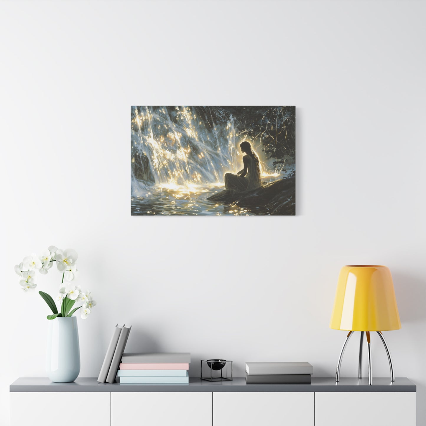 Silent Stream Canvas Print