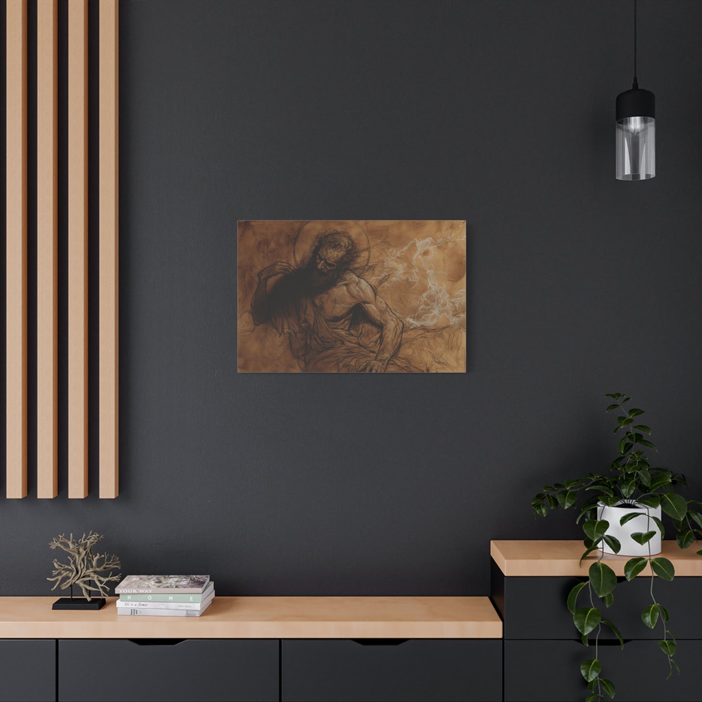 Shroud of Mystery Canvas Print