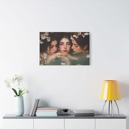 Whispering Blossoms Canvas Print