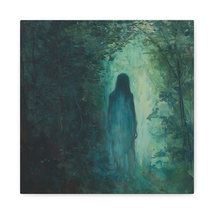 The Haunting Veil Canvas Print