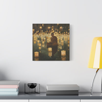 Quiet Candles Commune Canvas Print