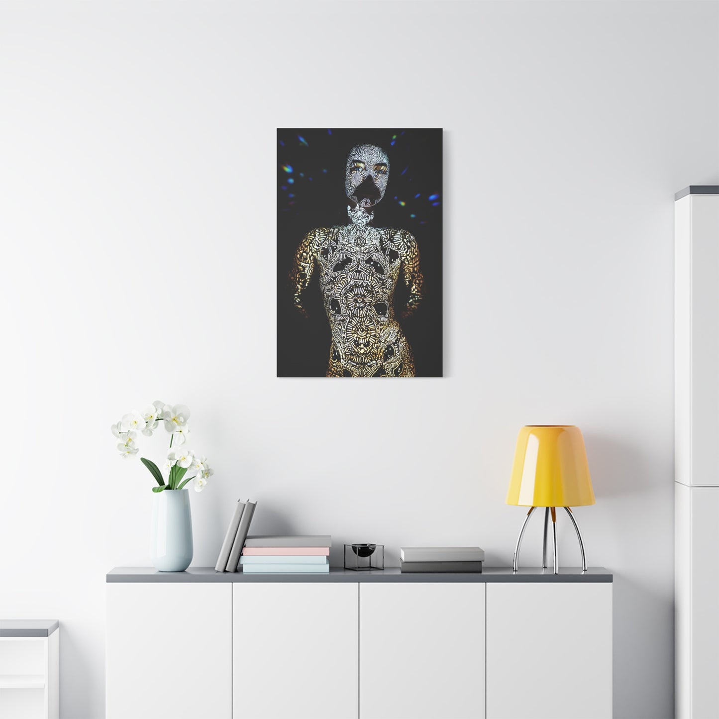 The Lurking Glyphs Canvas Print