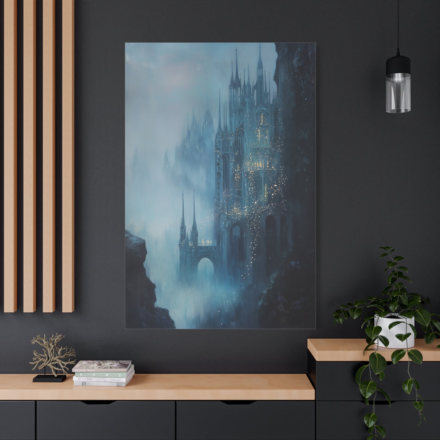 Eldritch Spires Canvas Print