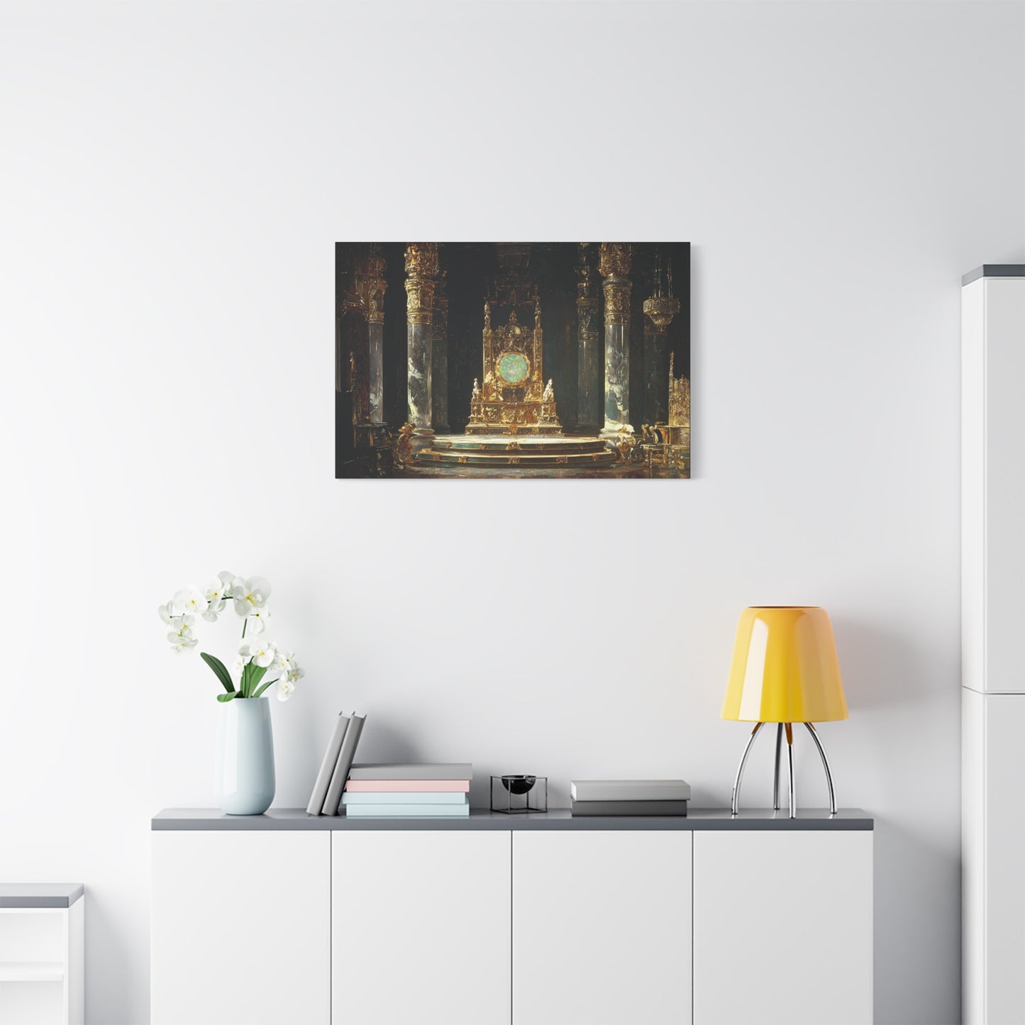 Throne of Valinor Canvas Print