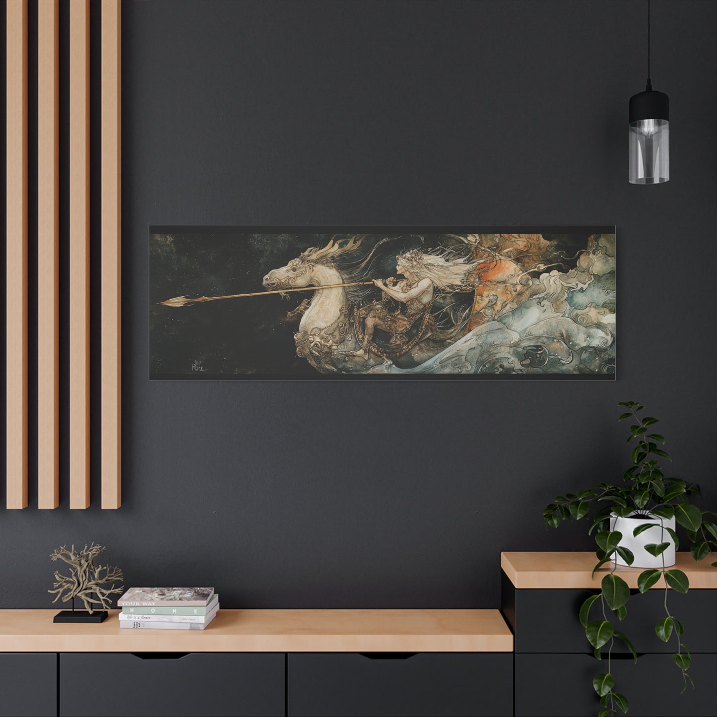 Celestial Steed Canvas Print