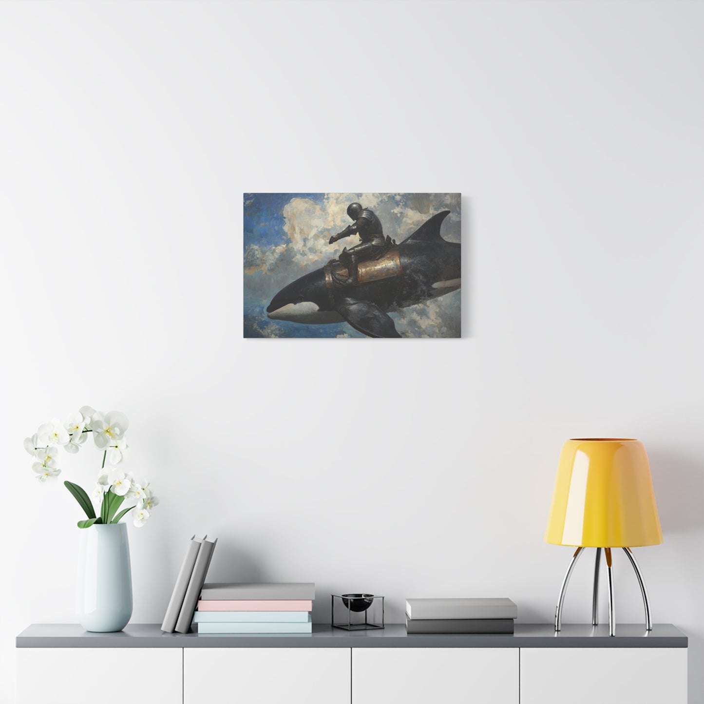 Whale-Rider’s Quest Canvas Print