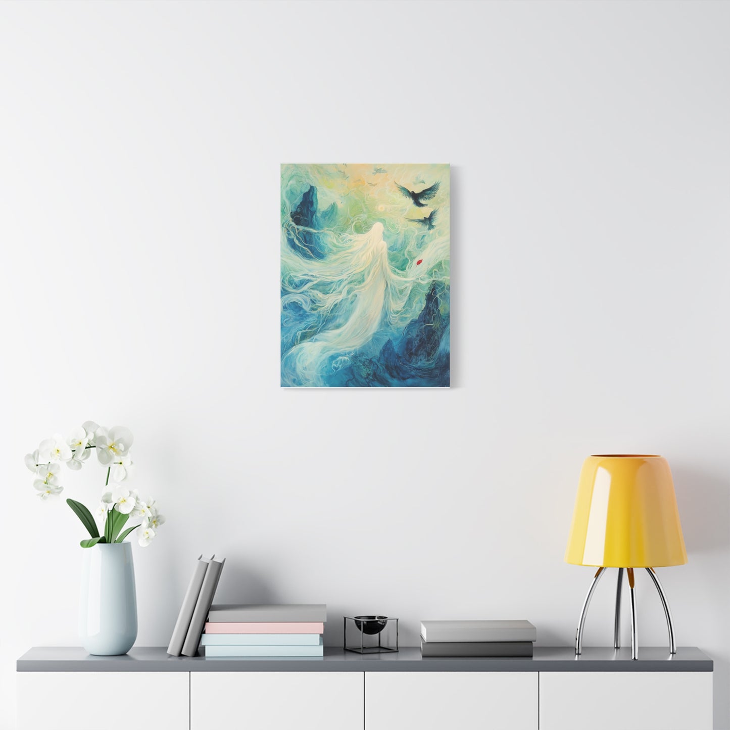 The Whispering Veil Canvas Print