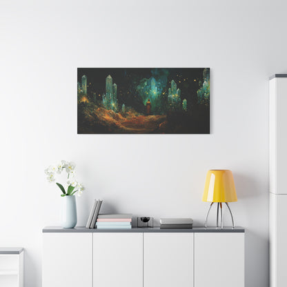 The Starglow Caverns Canvas Print