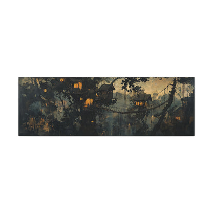 Balance of Night Canvas Print