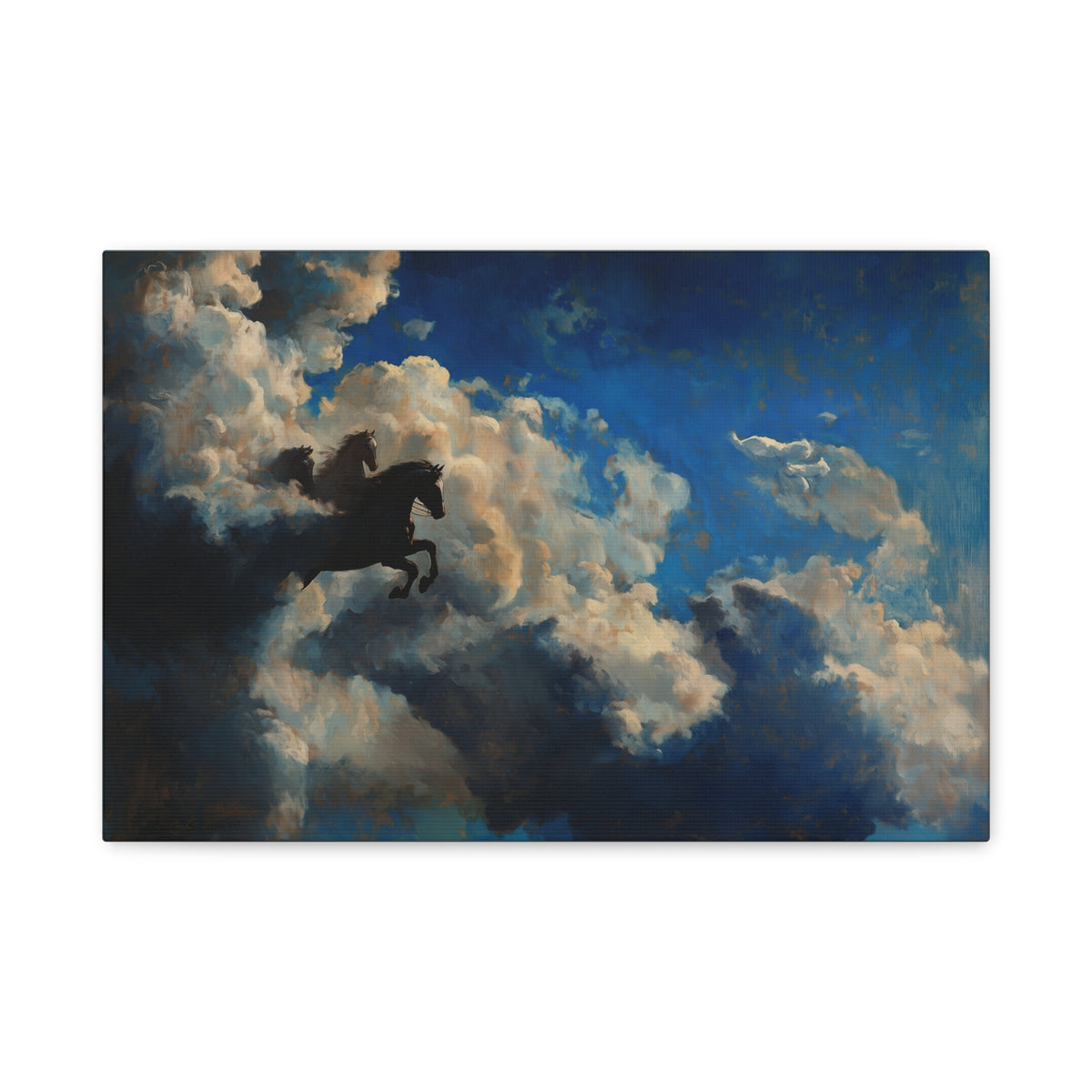 Skyward Steeds Canvas Print