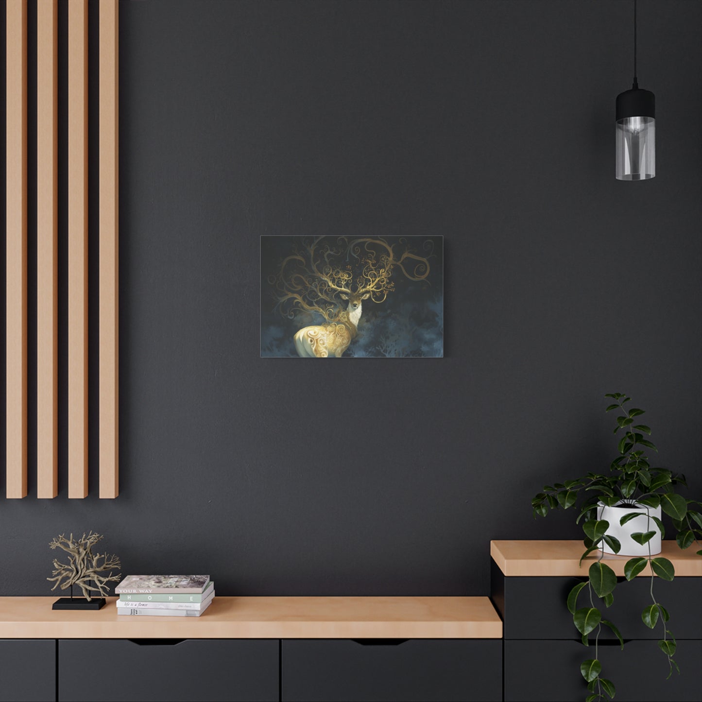 Eldritch Antlers Canvas Print