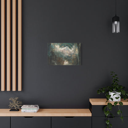 Sacred Hall Canvas Print