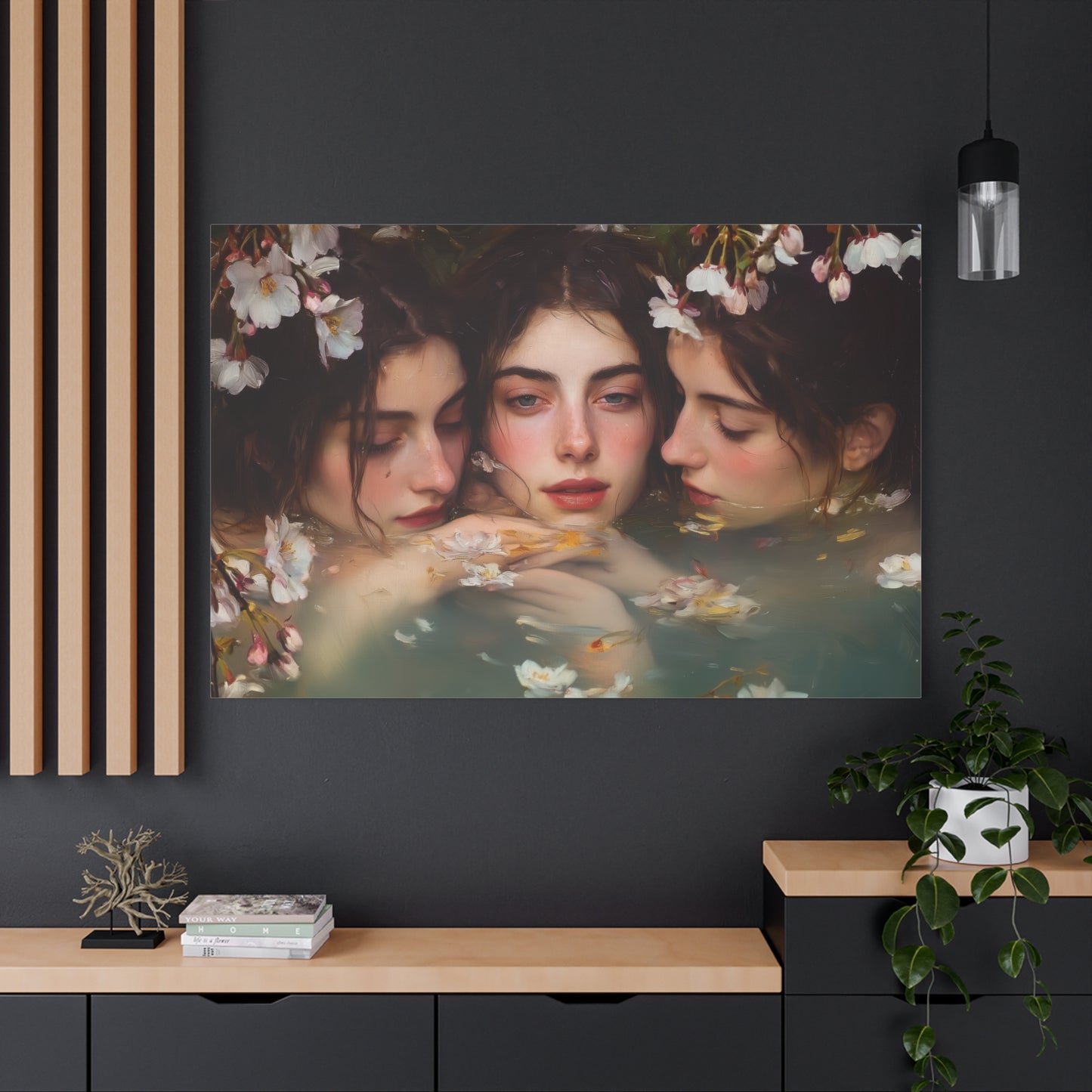 Whispering Blossoms Canvas Print