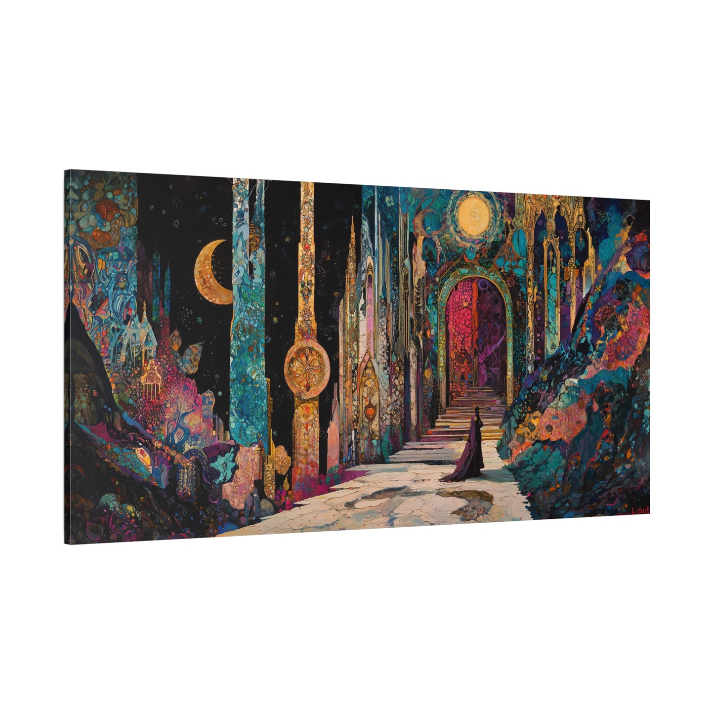 Moonlit Passage Canvas Print