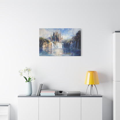 Rivendell's Lightfall Canvas Print