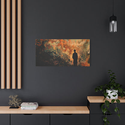 The Last Light Canvas Print