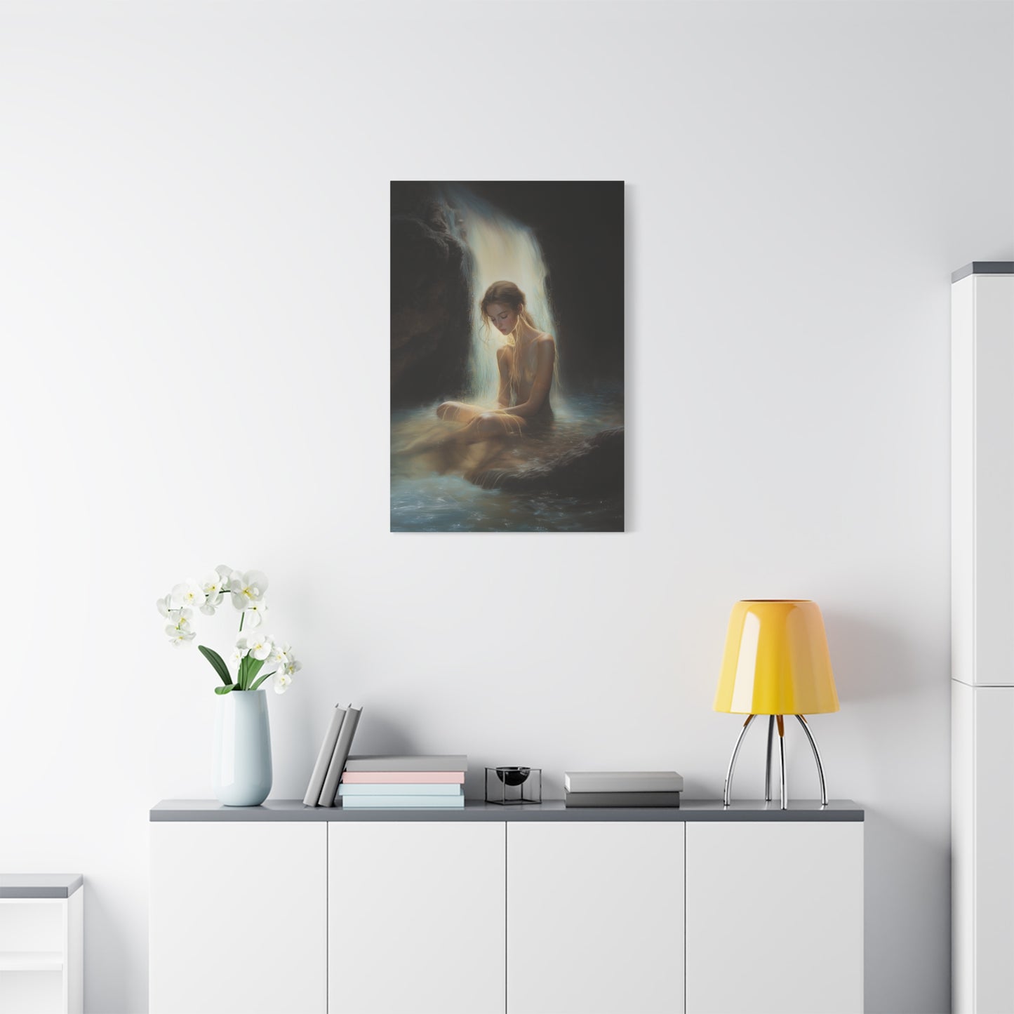 Eldritch Cascade Canvas Print