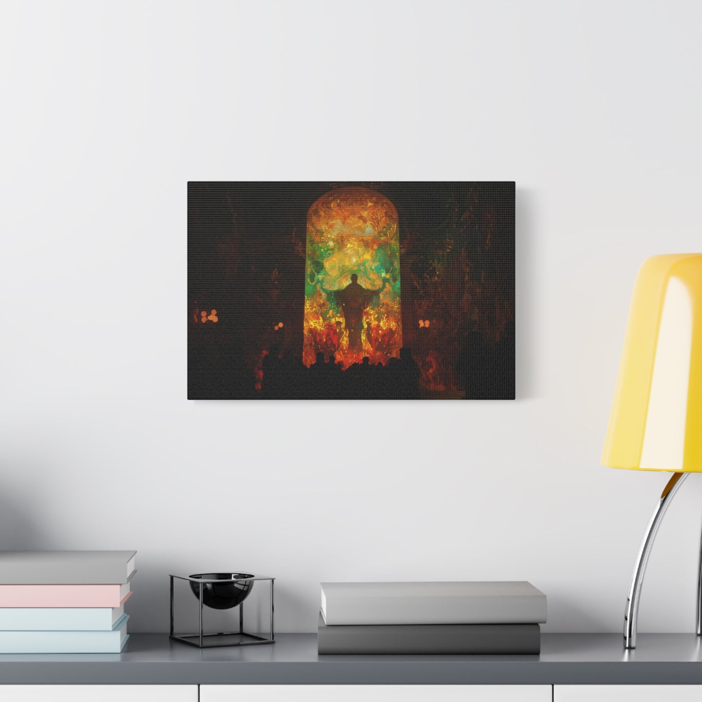 The Enkindled Glade Canvas Print