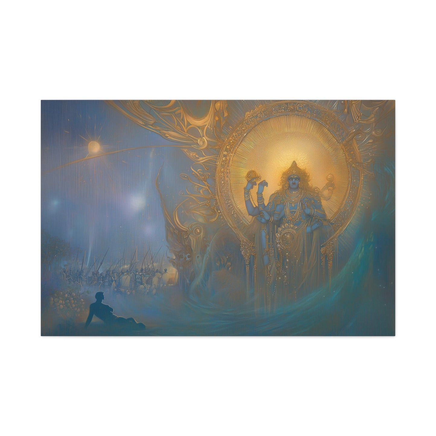 The Balance Keeper Canvas Print