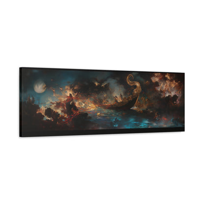 Midnight's Passage Canvas Print