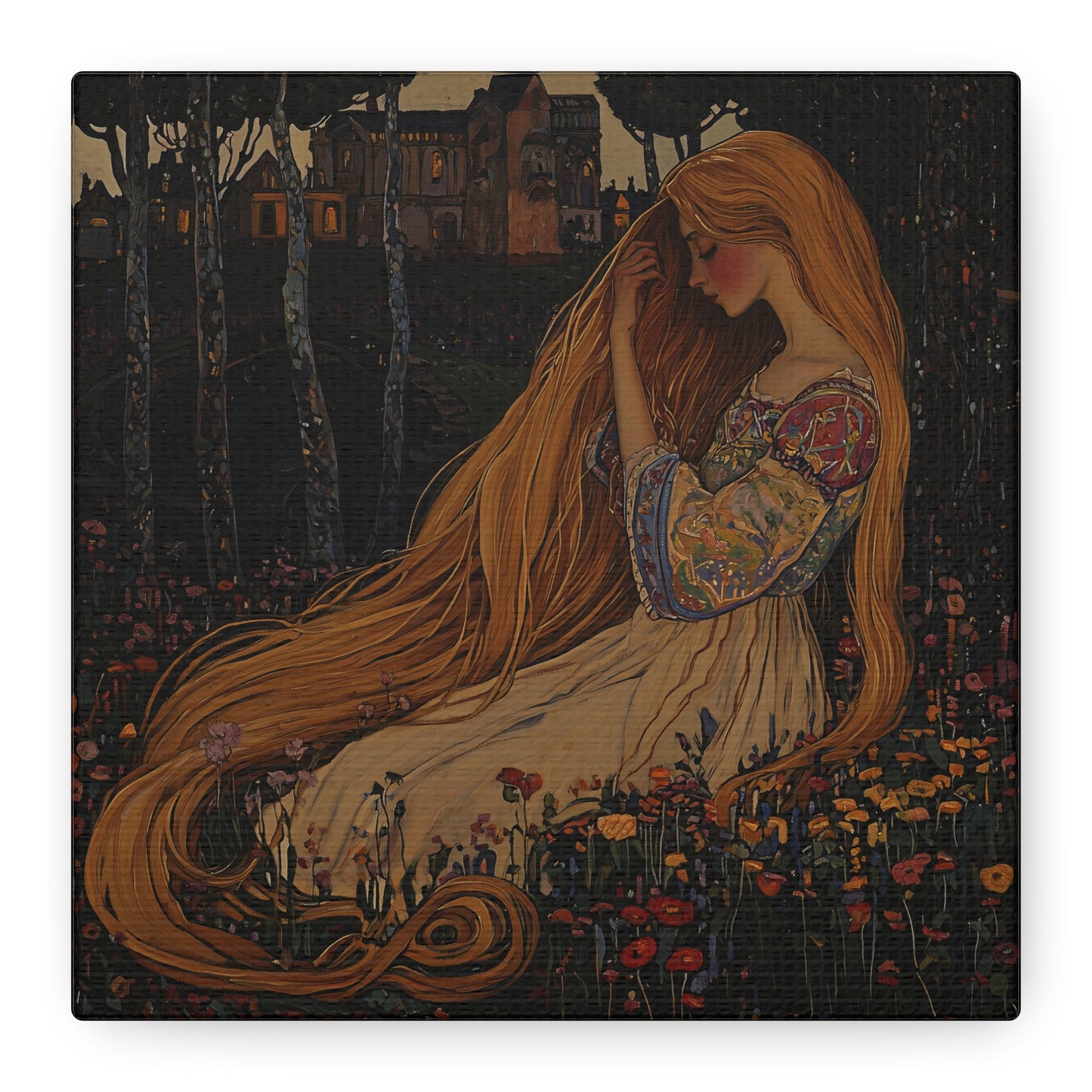 Maiden of Lore Canvas Print