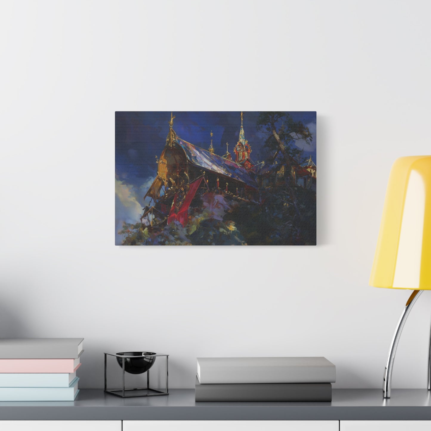 Noble Stronghold Canvas Print