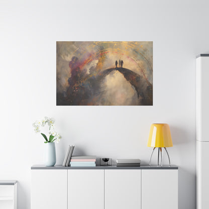 Two Beyond Veil Canvas Print