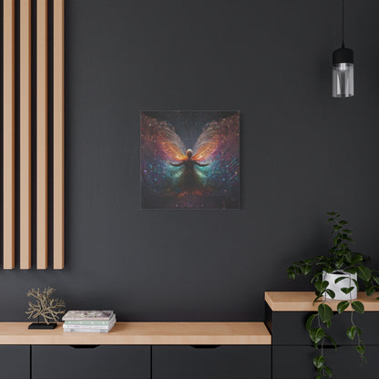 The Cosmic Unveiling Canvas Print