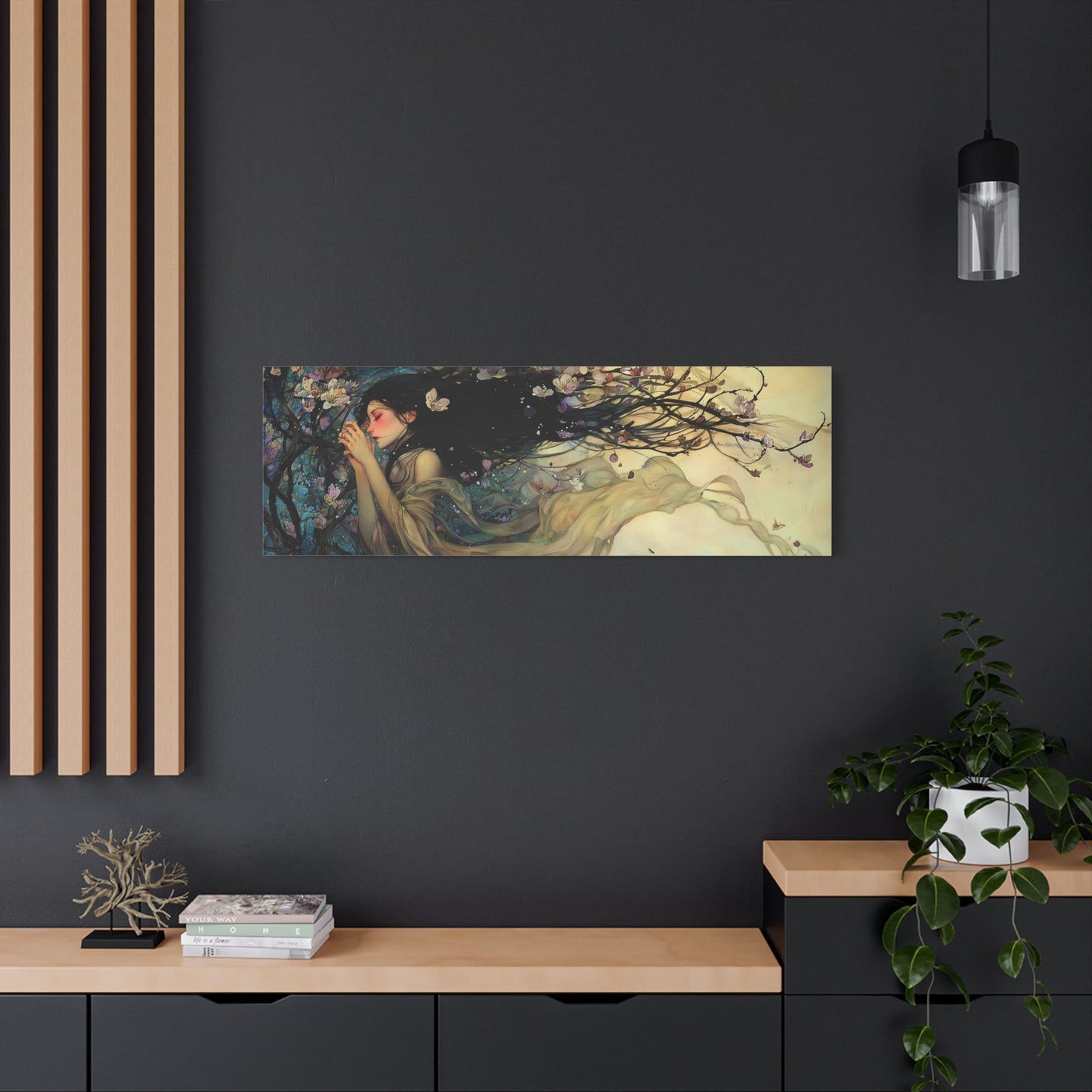 The Slumbering Bloom Canvas Print