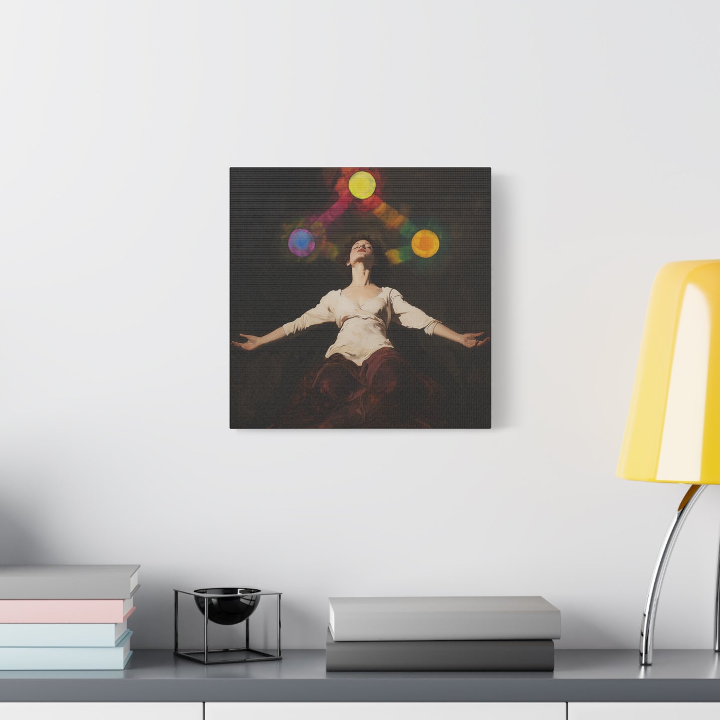 Balance of Spheres Canvas Print