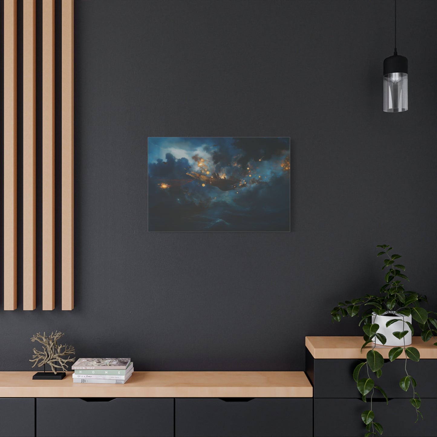 Eldritch Skies Canvas Print