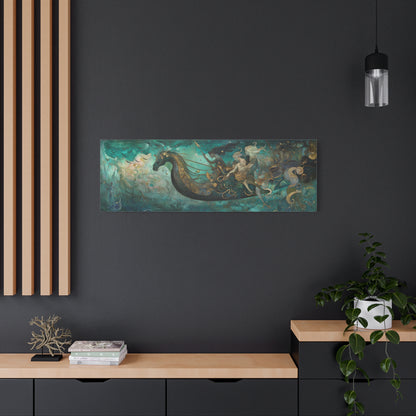 Elves of the Sea Canvas Print