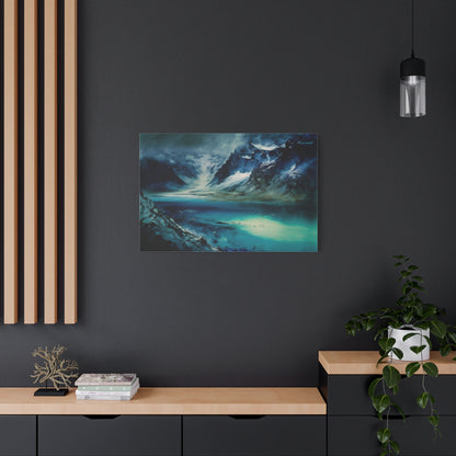 The Balance of Ice Canvas Print