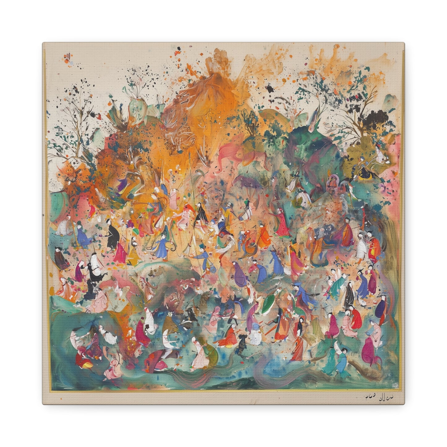 Riotous Quietude Canvas Print