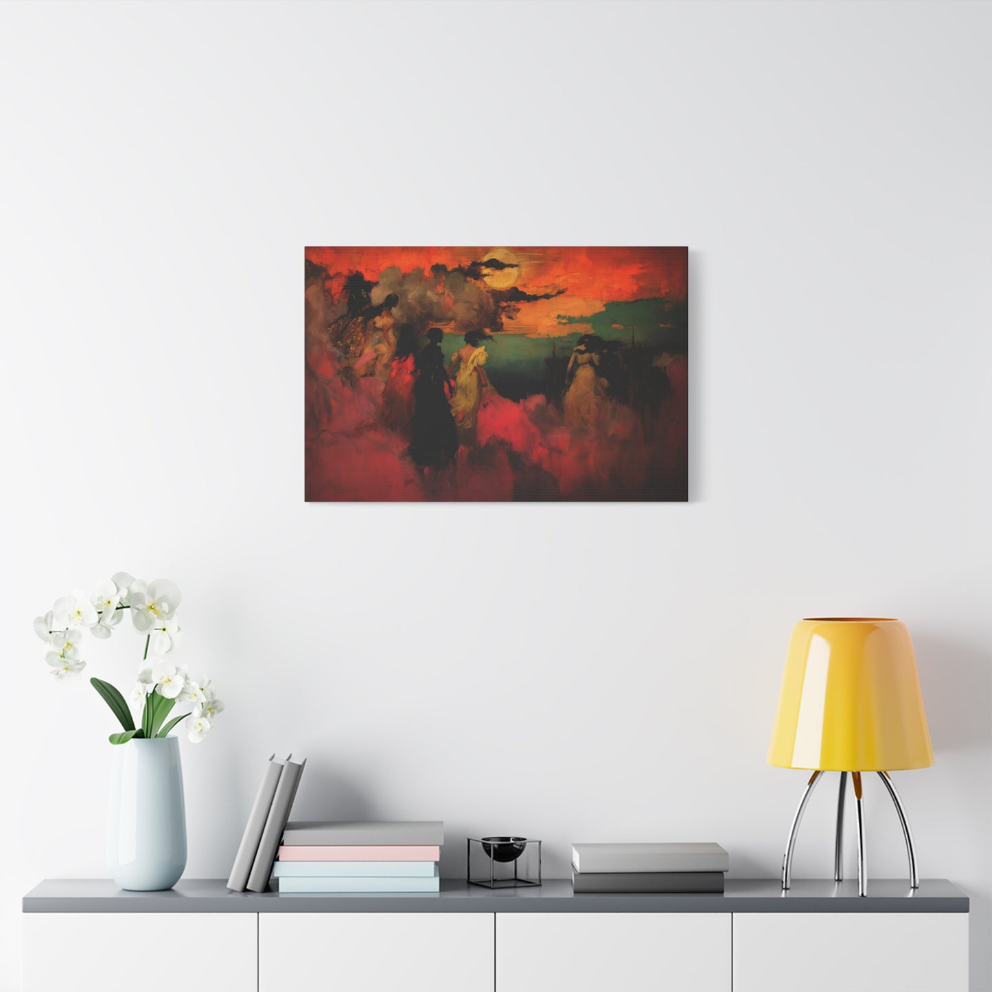 Shroud of Dusk Canvas Print