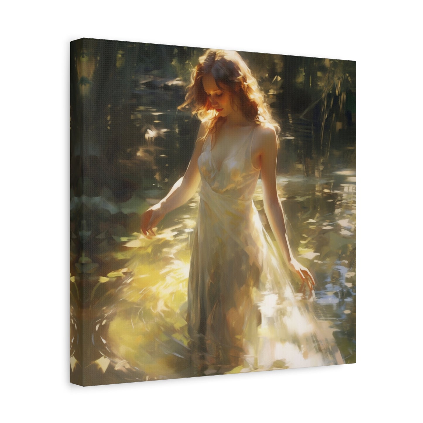 Whispering Depths Canvas Print